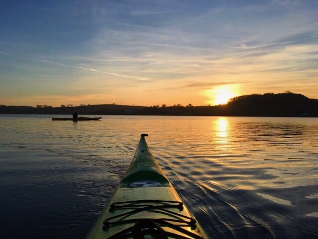 Kayak sunrise